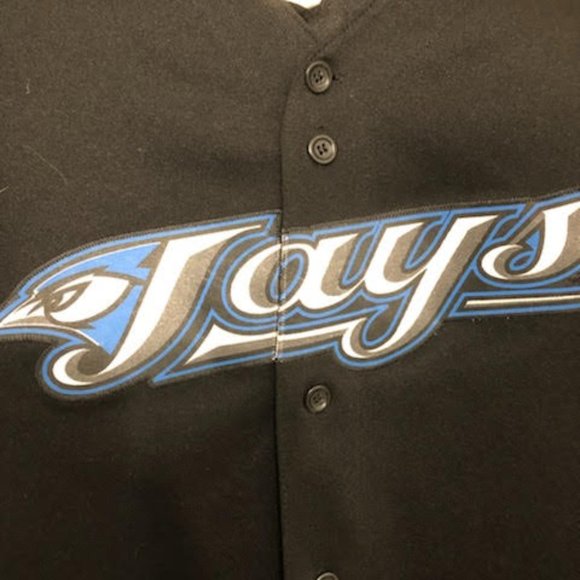 WOMAN TORONTO MLB BLUE JAYS 2011 MAJESTIC JERSEY SIZE 2X  MADE IN THE USA - Picture 6 of 8